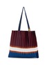 MULTITUDES Chiavari Pleated Satin Tote Bag