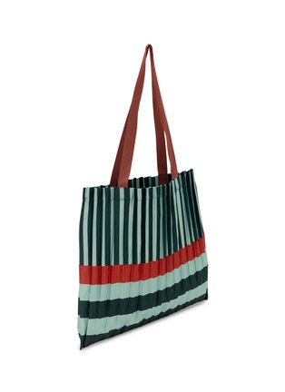 Detail View - Click To Enlarge - MULTITUDES - Smeralda Pleated Tote Bag