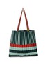 MULTITUDES Smeralda Pleated Tote Bag