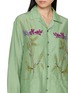  - BAZISZT - Ming Floral Appliqué Shirt