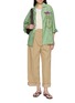 Figure View - Click To Enlarge - BAZISZT - Ming Floral Appliqué Shirt