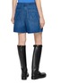 Back View - Click To Enlarge - MOTHER - The Buffet Bermuda Cotton Denim Shorts