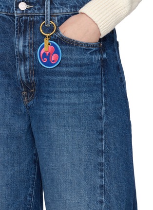  - MOTHER - The Half Pipe Bermuda Fray Cotton Denim Shorts