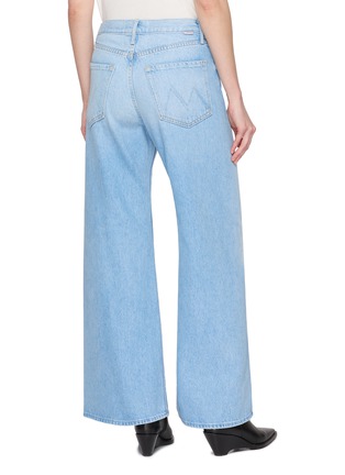 Back View - Click To Enlarge - MOTHER - SNACKS! The Lemon Twist Sneak Light Wash Jeans