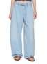 MOTHER The Buffet Nerdy Elasticated Drawstring Waistband Cotton Blend Jeans