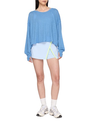 Figure View - Click To Enlarge - FP MOVEMENT - Forehand Contrast Trim Skort