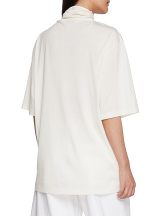 Back View - Click To Enlarge - LEMAIRE - Foulard Neck T-Shirt