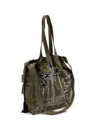 Detail View - Click To Enlarge - BAZISZT BAGS - Palmor Canvas Tote