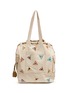 BAZISZT Scout Patch Embellished Canvas Tote Bag
