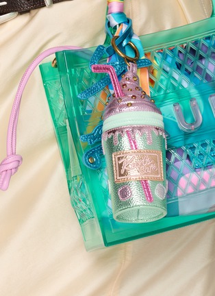 Front View - Click To Enlarge - KURT GEIGER ACCESSORIES - Coffee Cup Bag Charm