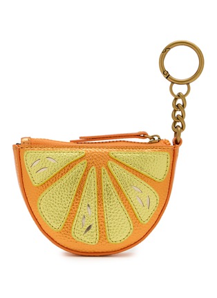 Detail View - Click To Enlarge - KURT GEIGER ACCESSORIES - Orange Slice Bag Charm