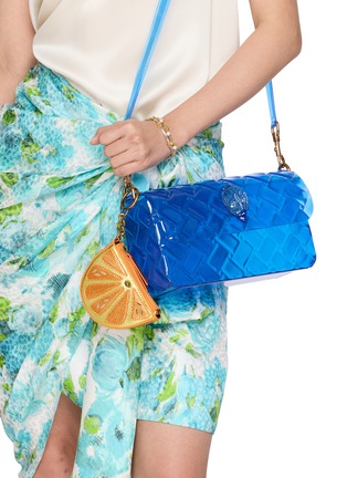 Figure View - Click To Enlarge - KURT GEIGER ACCESSORIES - Orange Slice Bag Charm