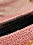 Detail View - Click To Enlarge - KURT GEIGER - Mini Kensington Raffia Shoulder Bag