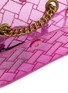 Detail View - Click To Enlarge - KURT GEIGER - Micro Kensington Vinyl Crossbody Bag