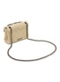 Detail View - Click To Enlarge - KURT GEIGER - Mini Kensington Raffia Shoulder Bag