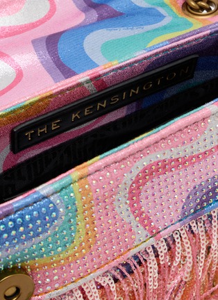 Detail View - Click To Enlarge - KURT GEIGER - Mini Kensington Fringe Crossbody Bag