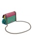 Detail View - Click To Enlarge - KURT GEIGER - Mini Kensington Fringe Shoulder Bag