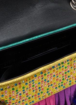 Detail View - Click To Enlarge - KURT GEIGER - Mini Kensington Fringe Shoulder Bag