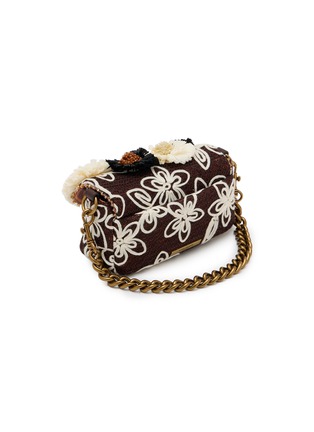 Detail View - Click To Enlarge - KURT GEIGER - Mini Pimlico Flower Shoulder Bag