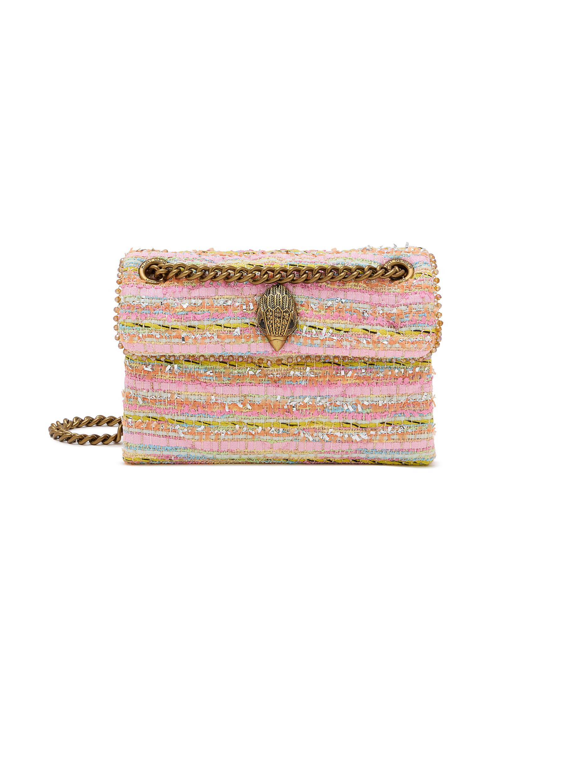 KURT GEIGER | Mini Kensington Tweed Shoulder Bag | Women | Lane 