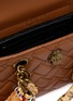 Detail View - Click To Enlarge - KURT GEIGER - Kengsington Leather Shoulder Bag