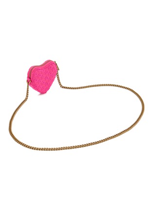 Detail View - Click To Enlarge - KURT GEIGER - Micro Heart Crossbody Bag