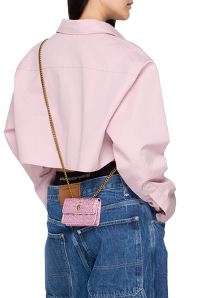 Figure View - Click To Enlarge - KURT GEIGER - Micro Kensington Crossbody Bag