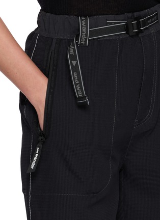  - AND WANDER - Webbing Belt Contrast Stitch Cropped Pants
