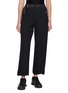 AND WANDER Webbing Belt Contrast Stitch Cropped Pants