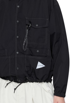  - AND WANDER - Crinkled Shirt Jacket