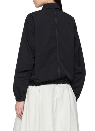 Back View - Click To Enlarge - AND WANDER - Crinkled Shirt Jacket