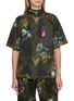AND WANDER X ROA Camouflage Cotton Blend Hooded Top