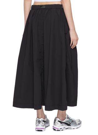 Back View - Click To Enlarge - AND WANDER - Oversized Cargo Maxi Skirt
