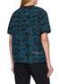Back View - Click To Enlarge - AND WANDER - Abstract Print Zip Pocket T-Shirt
