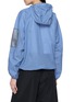 Back View - Click To Enlarge - AND WANDER - Breath Rip Mesh Pocket Hooded Jacket