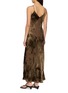 Back View - Click To Enlarge - YA YI - Limace Silk Devoré Pants