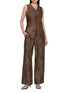 Figure View - Click To Enlarge - YA YI - EL AAIÚN Silk Vest