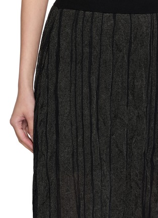  - YA YI - Doric Jacquard Cotton Silk Maxi Skirt