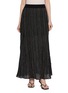 YA YI Doric Jacquard Cotton Silk Maxi Skirt