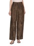 YA YI EL AAIÚN Straight Leg Silk Pants