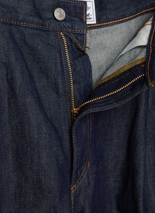 Detail View - Click To Enlarge - LEVI’S - x Jordan Baggy Dark Wash Shorts
