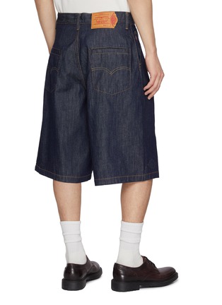 Back View - Click To Enlarge - LEVI’S - x Jordan Baggy Dark Wash Shorts