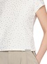  - ALEXANDERWANG - All Over Crystal Hotfix Cotton Baby T-Shirt