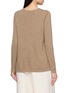 Back View - Click To Enlarge - JOVENS - Round Neck Cashmere Metallic Knit Sweater