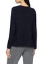 Back View - Click To Enlarge - JOVENS - Round Neck Cashmere Metallic Knit Sweater