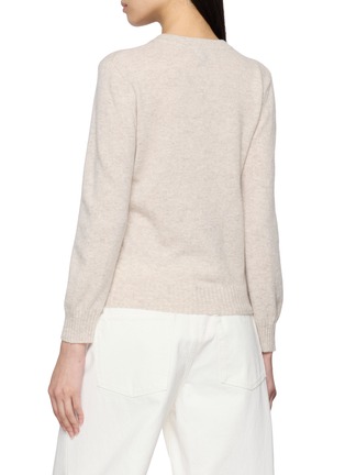 Back View - Click To Enlarge - JOVENS - Round Neck Cashmere Knit Sweater