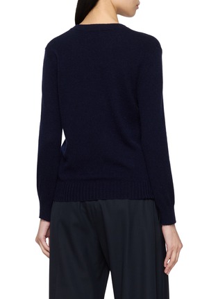 Back View - Click To Enlarge - JOVENS - Round Neck Cashmere Knit Sweater