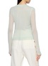 Back View - Click To Enlarge - HELMUT LANG - Layered Long Sleeve Mesh Top