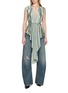 HELMUT LANG Scarf Drape Silk Top