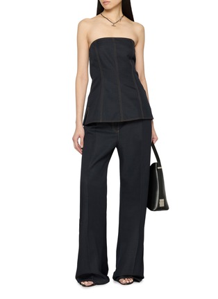 Figure View - Click To Enlarge - HELMUT LANG - Bootcut Denim Jeans